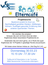 Elterncafé vor den Osterferien