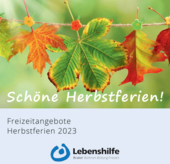 Freizeitangebote für die Herbstferien