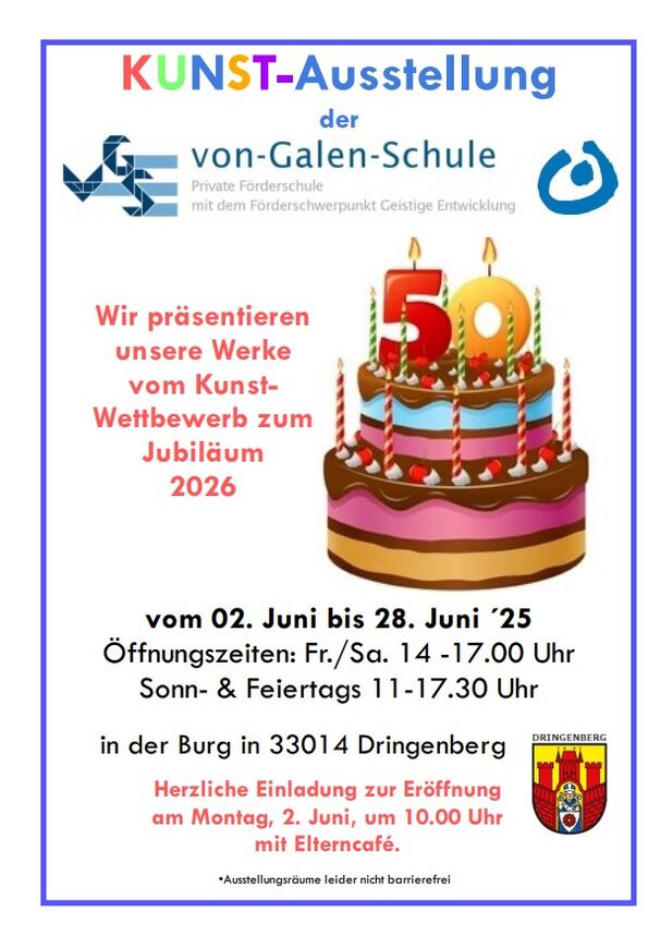 Plakat Kunstaustellung